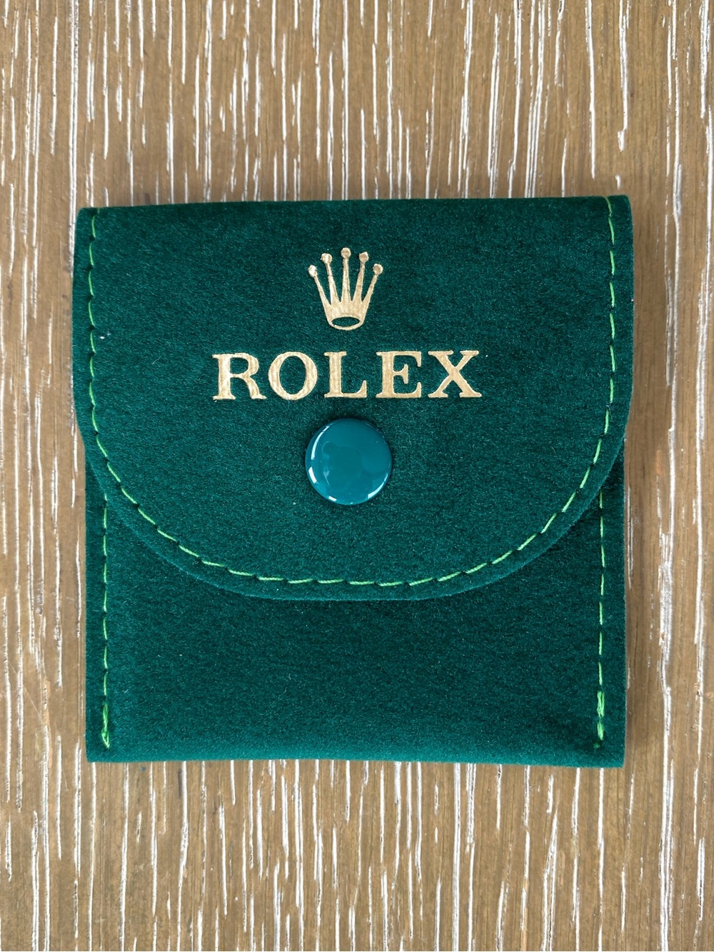 Authentic Rolex | Suede Pouch for Links Parts
